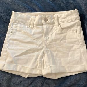 American eagle white denim jean shorts. Like new.